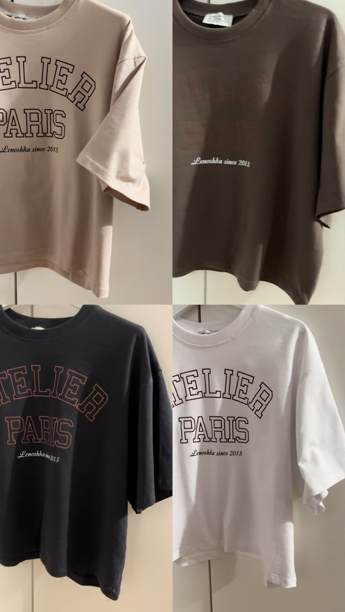 T-shirt bawełniany Atelier Paris