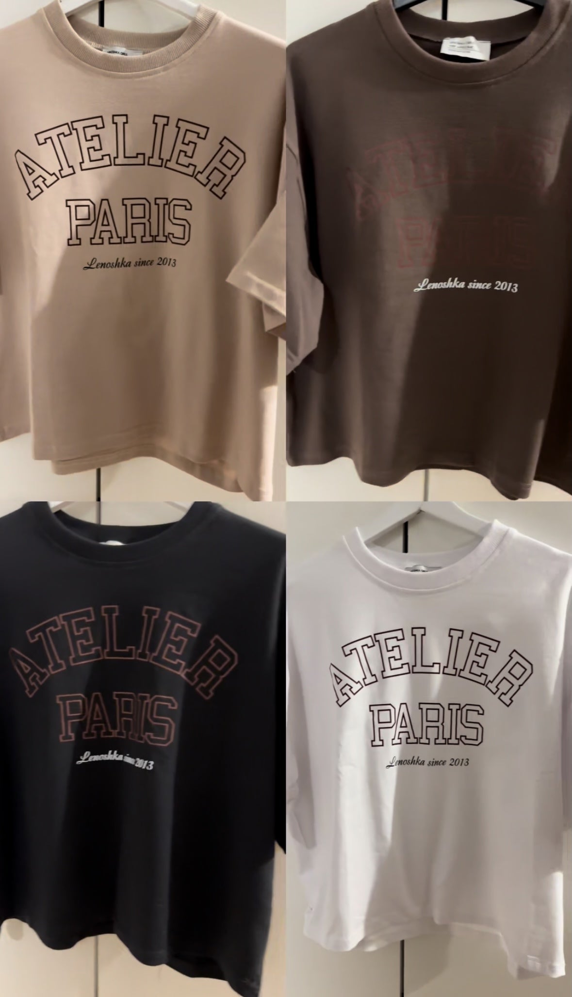 T-shirt bawełniany Atelier Paris
